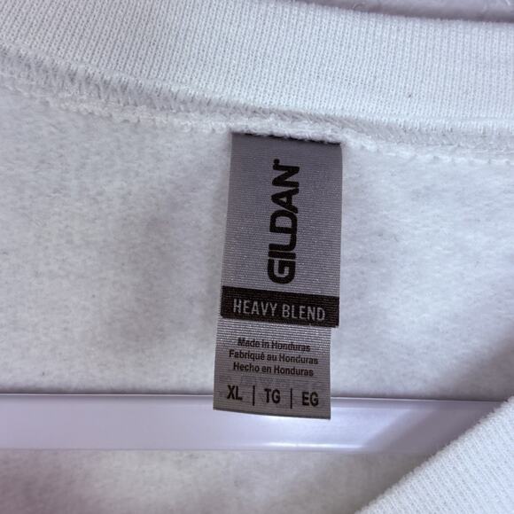 Vintage Y2K 90s LSU Tigers Adult Graphic Sweatshirt Purple Gold XL - Picture 9 of 9